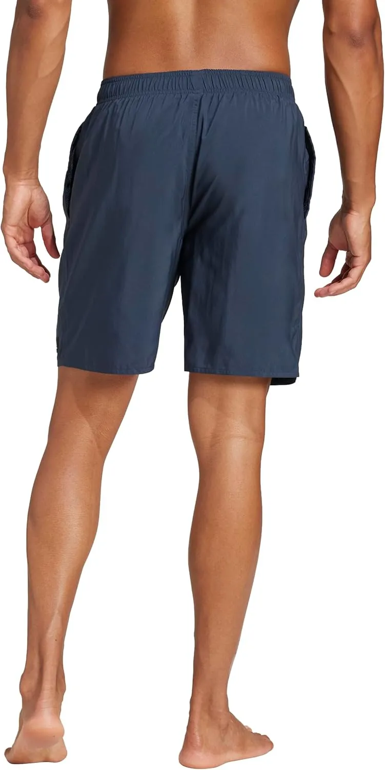 adidas Men's Solid CLX Length Swim Shorts