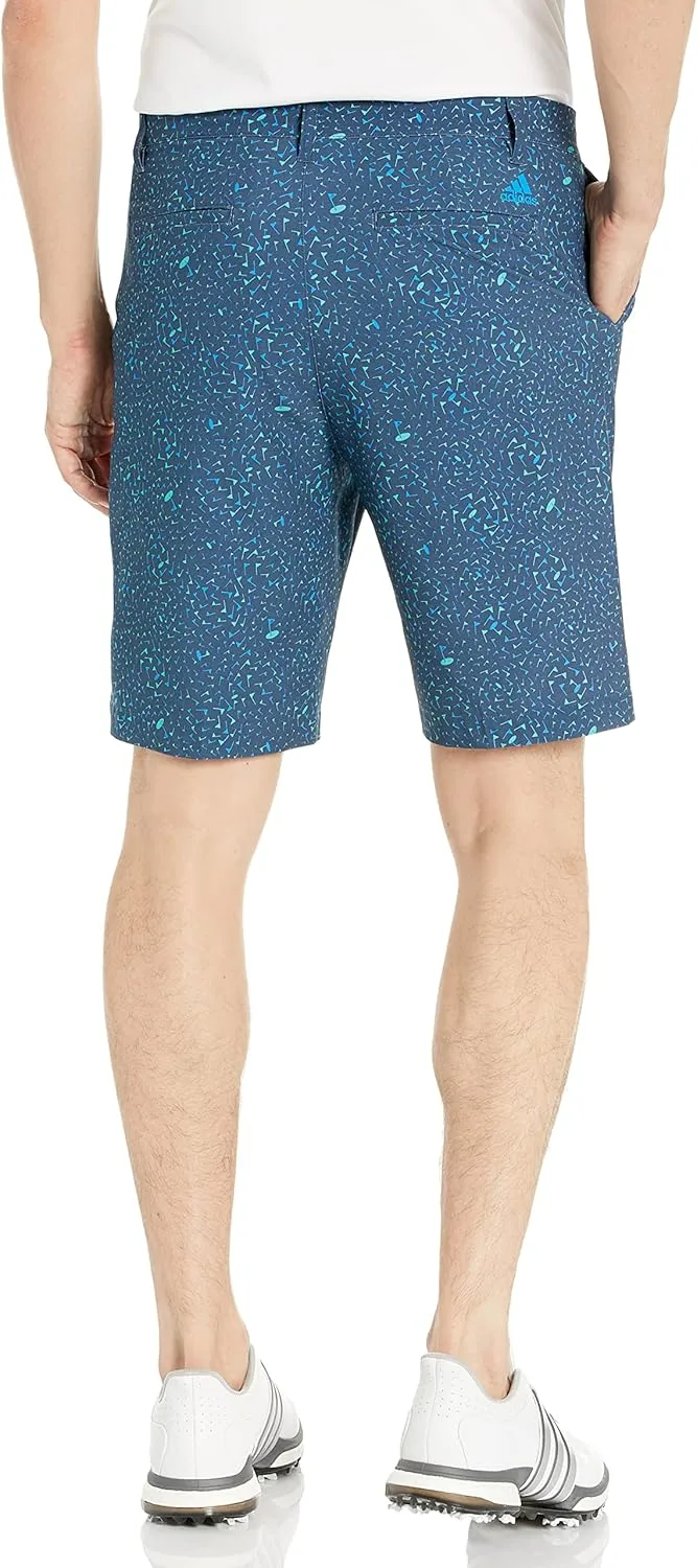 adidas Men's Ultimate365 Flag Print Golf Shorts