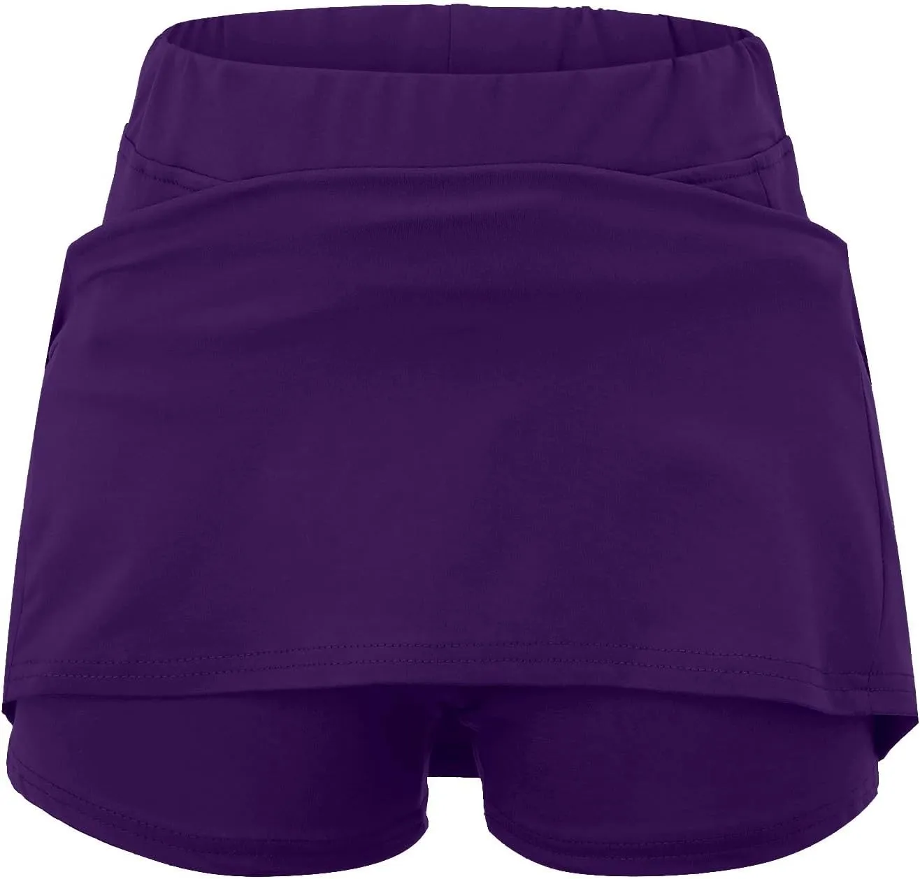 aihihe Golf Skirts for Women Tummy Control Pleated Padded Bike Shorts Women 5 inch Inseam Plus Size Pleated Skorts for Women