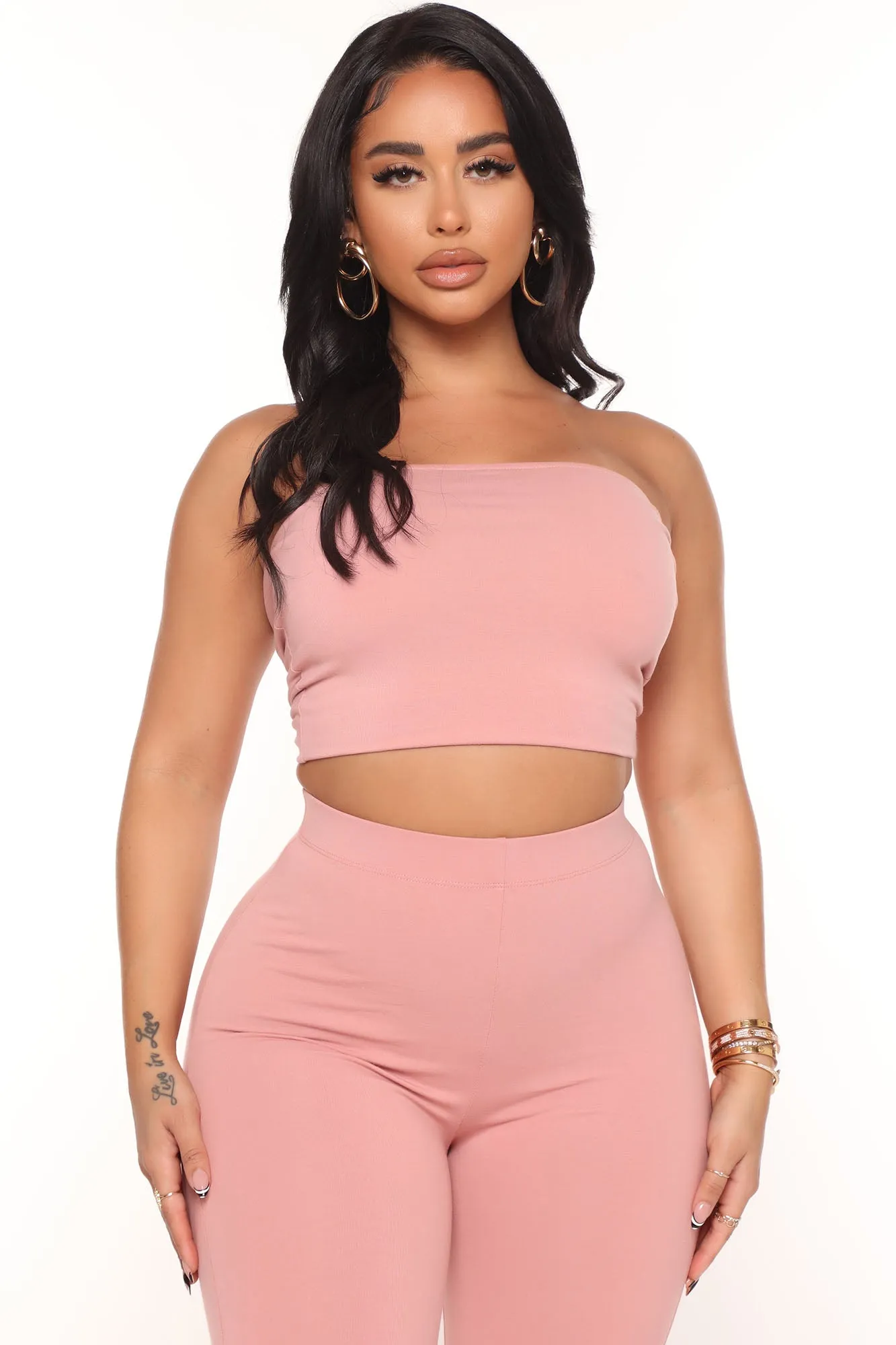 Ashlee Tube Top - Mauve