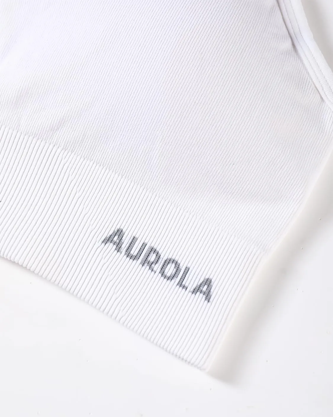 AUROLA Serpent Seamless Sports Bras for Women,Backless Padded Strappy Workout Gym Yoga Crop Tops