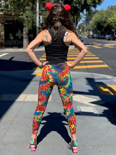 Barefoot Lazer Tiedye Leggings #4