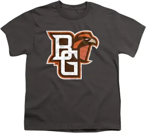 Bowling Green State University Official Distressed Primary Youth Kids Boy/Girls T Shirt