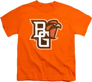 Bowling Green State University Official Distressed Primary Youth Kids Boy/Girls T Shirt