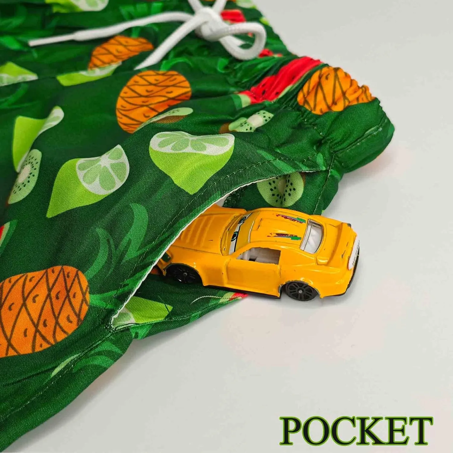 Boys Swim Trunks Quick Dry Swim Board Shorts Toddler Beach Lightweight Swimsuit Bottom for Kids 2-8Y