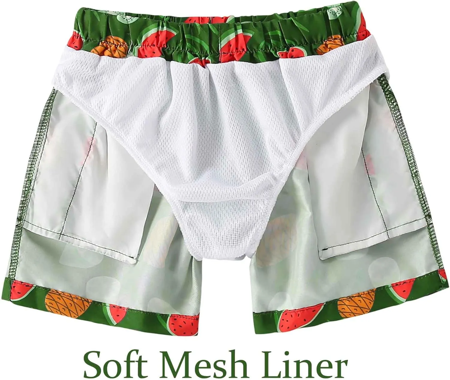 Boys Swim Trunks Quick Dry Swim Board Shorts Toddler Beach Lightweight Swimsuit Bottom for Kids 2-8Y