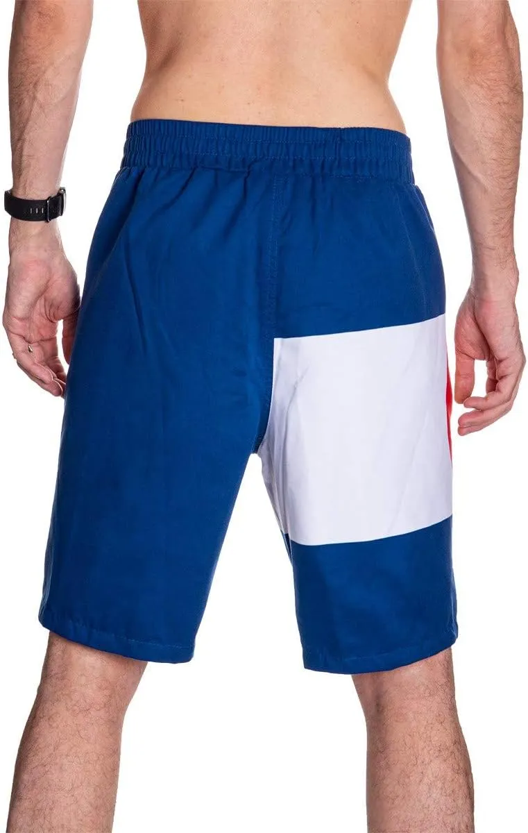 Calhoun Men's State Flag Swim Board Shorts
