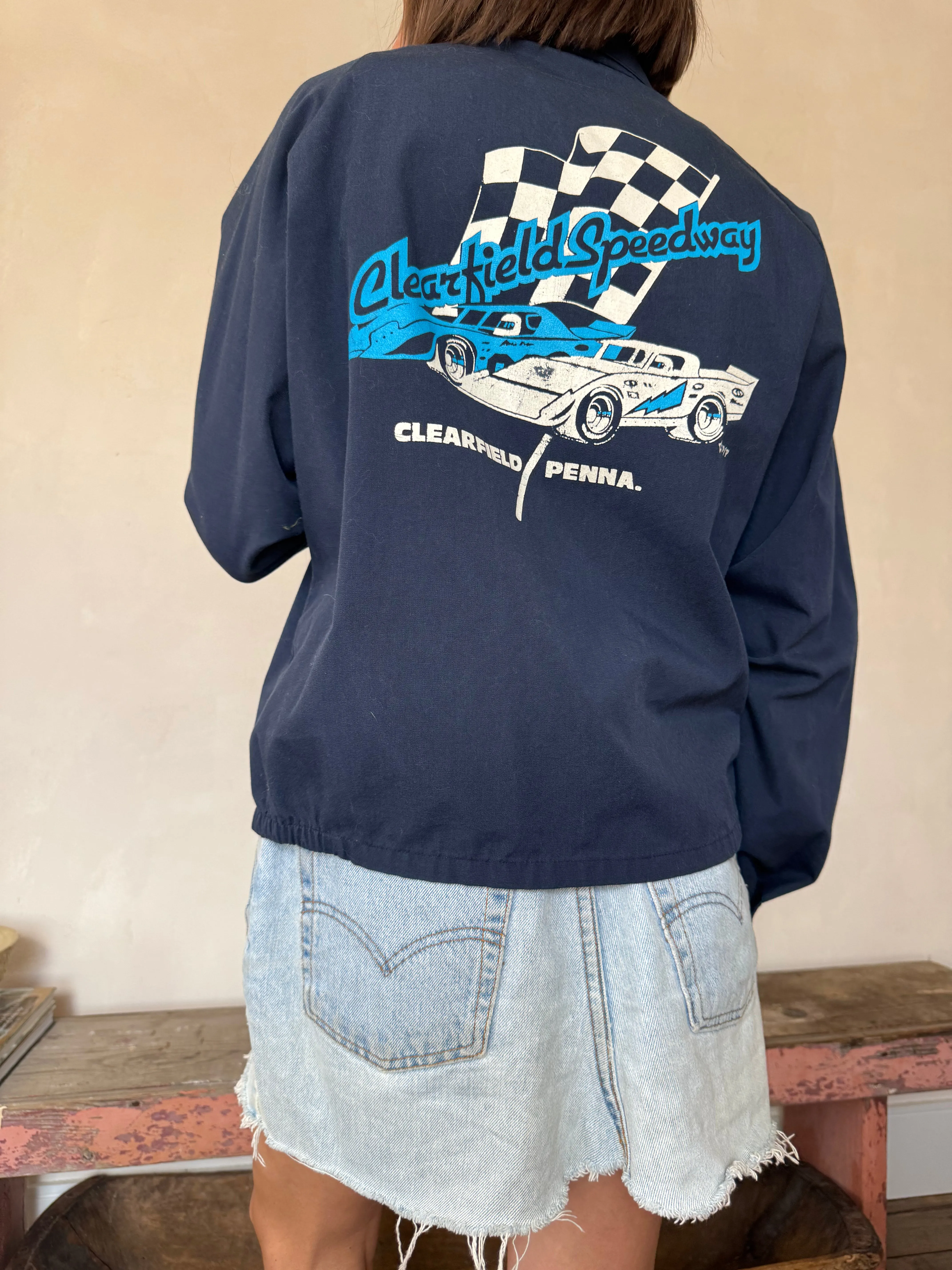 Clearfield Speedway Light Zip-up Shacket