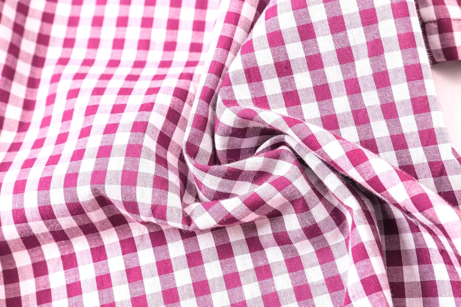 Cromoncent Boys and Mens Summer Plaid Shirt Casual Short Sleeve Button Down Shirts