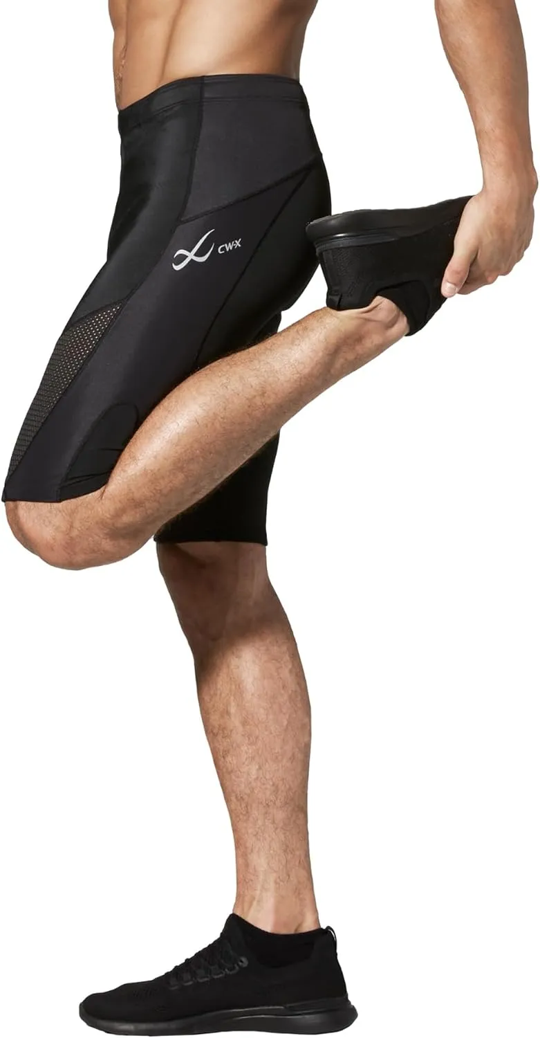 CW-X Men's Stabilyx Ventilator Joint Support Compression Shorts