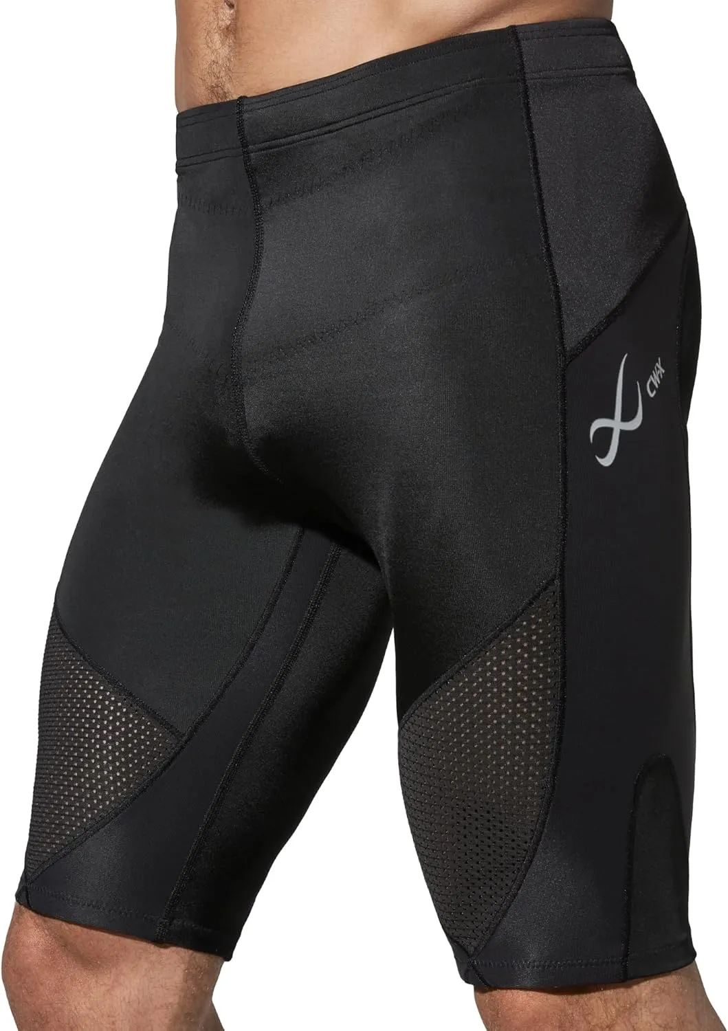 CW-X Men's Stabilyx Ventilator Joint Support Compression Shorts