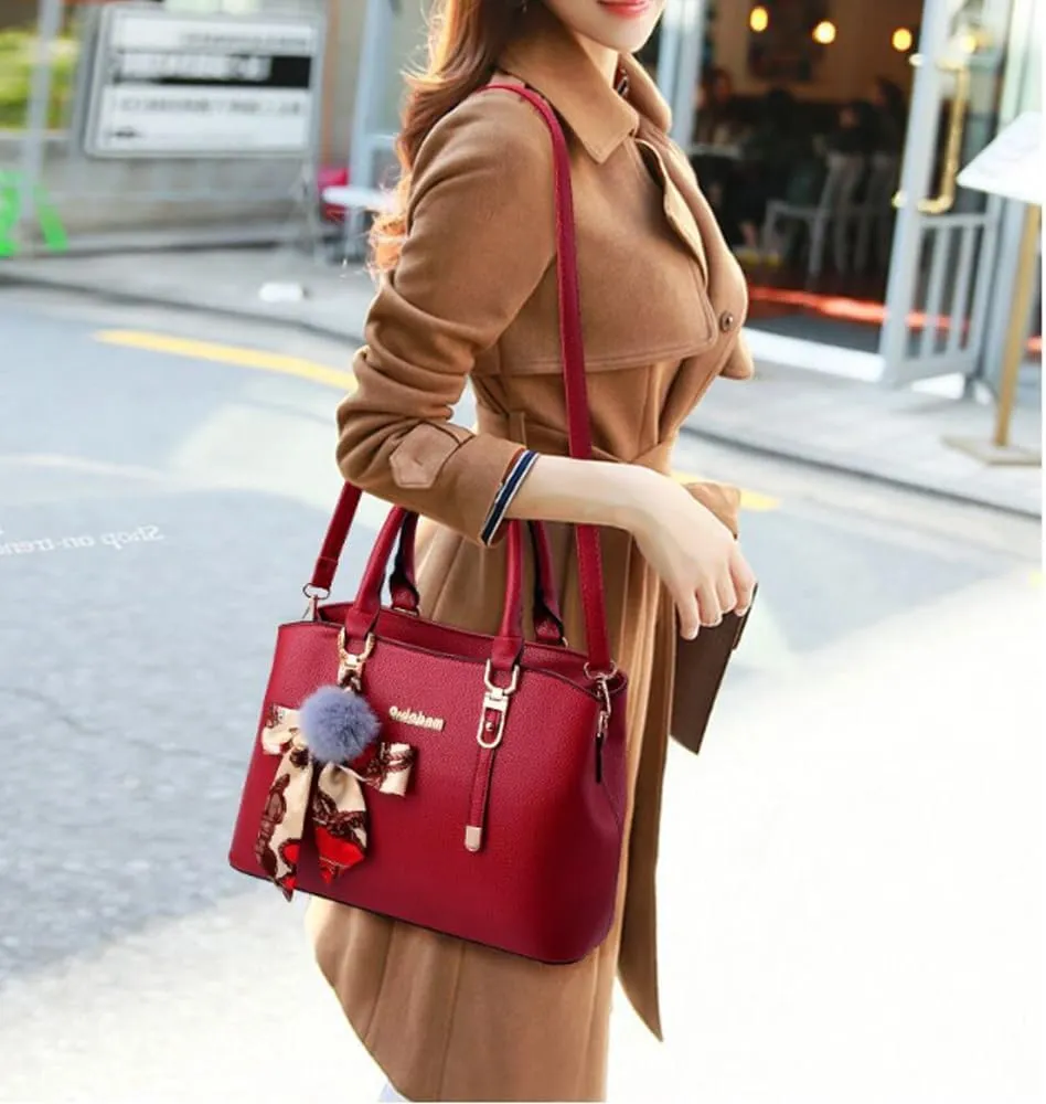 Dayfine Top Handle Handbags for Women PU Leather Satchel Handbag Tote Bags Purse Ladies Shoulder Bag crossbody Bag
