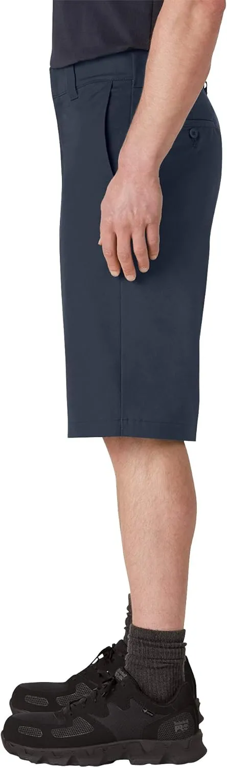 Dickies Men's Big-Tall Cooling Temp-iq Active Waist Flat Front Shorts