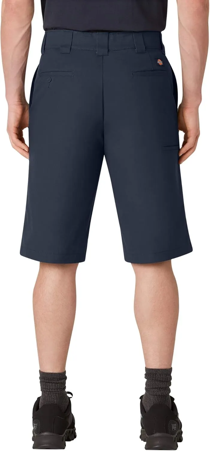 Dickies Men's Big-Tall Cooling Temp-iq Active Waist Flat Front Shorts