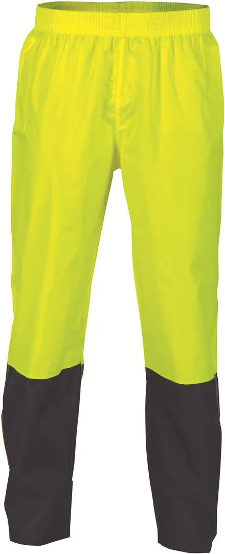 DNC HiVis Two Tone Lightweight Rain Pants (3878)