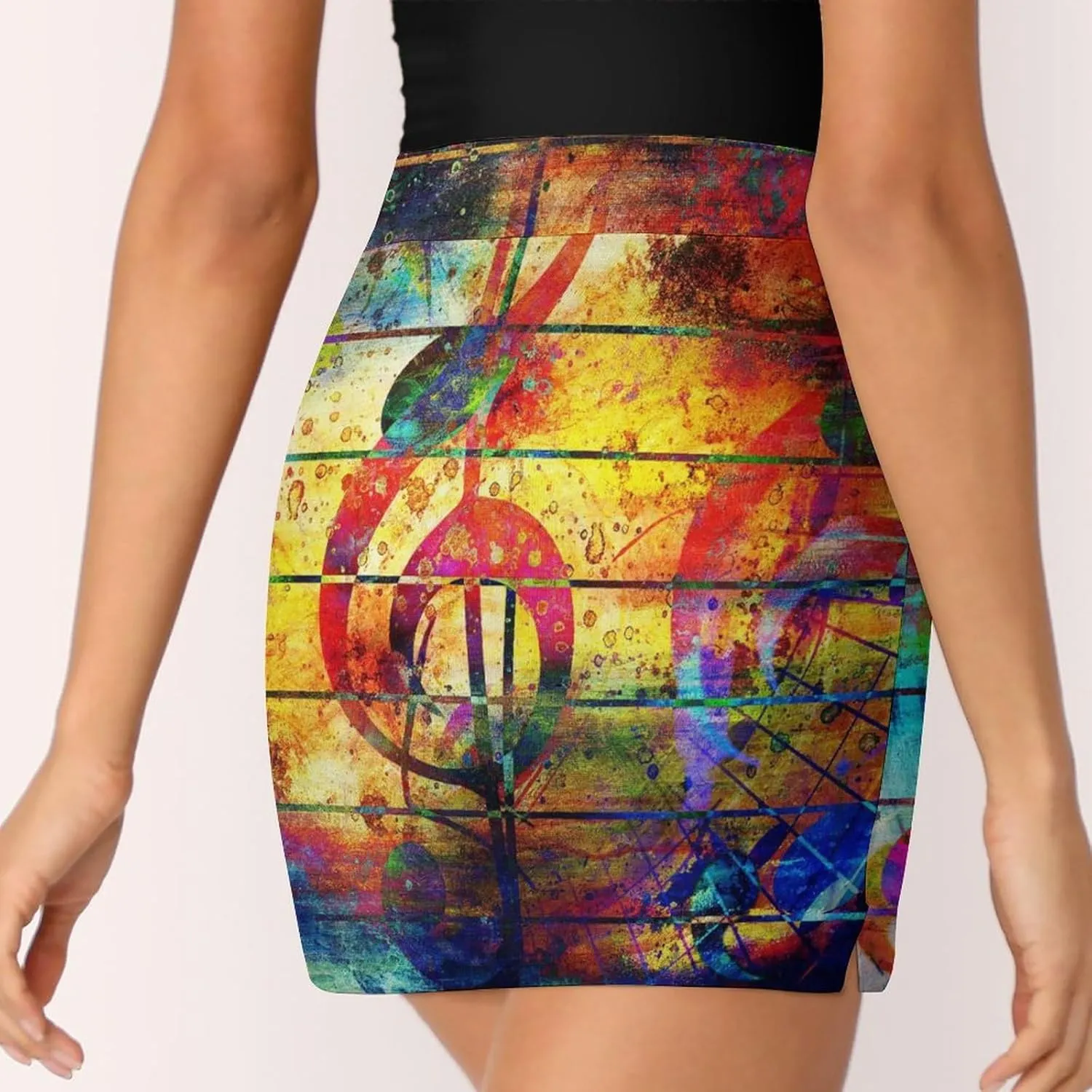 Donnapink Women Yoga Skirt, High Waist A-line Dress Trouser, Running Shorts(S-4XL)