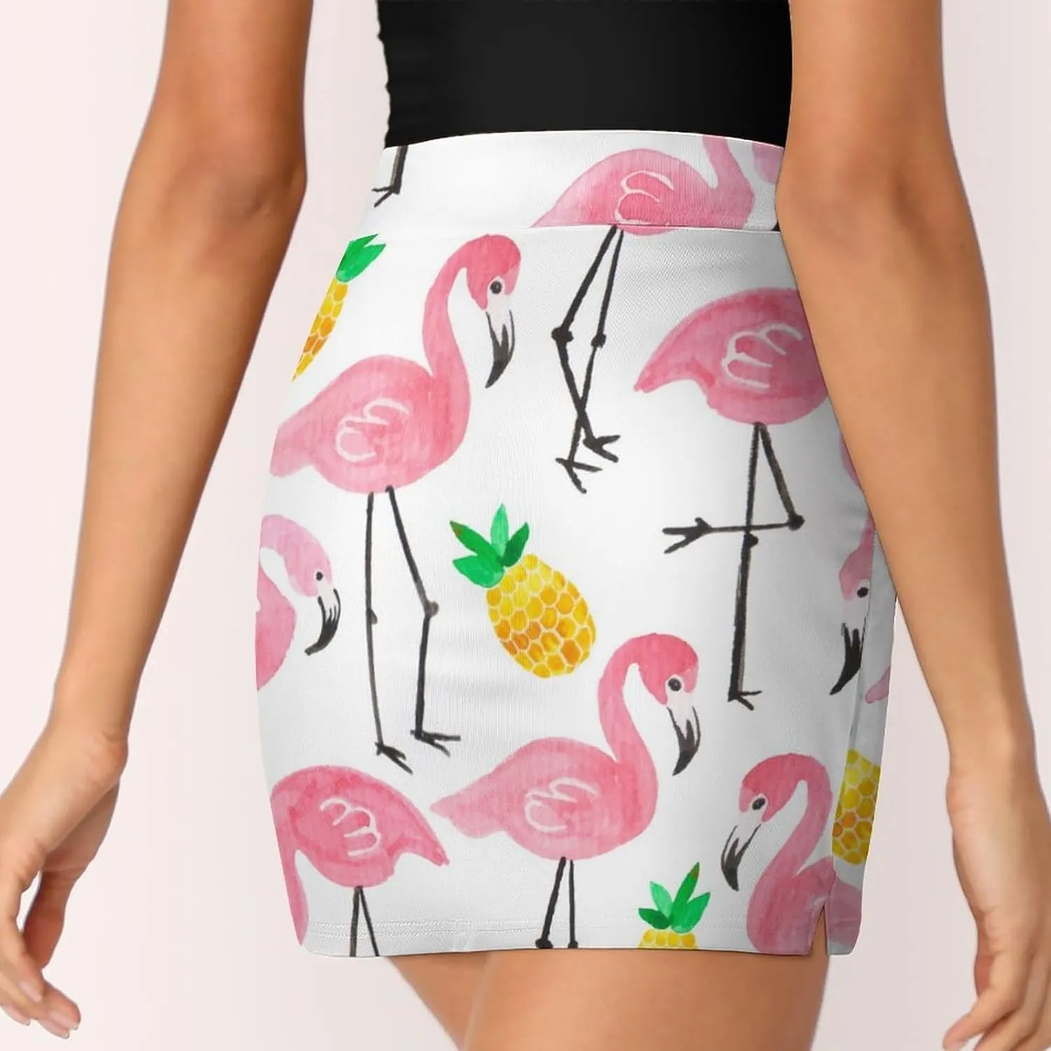 Donnapink Women Yoga Skirt, High Waist A-line Dress Trouser, Running Shorts(S-4XL)