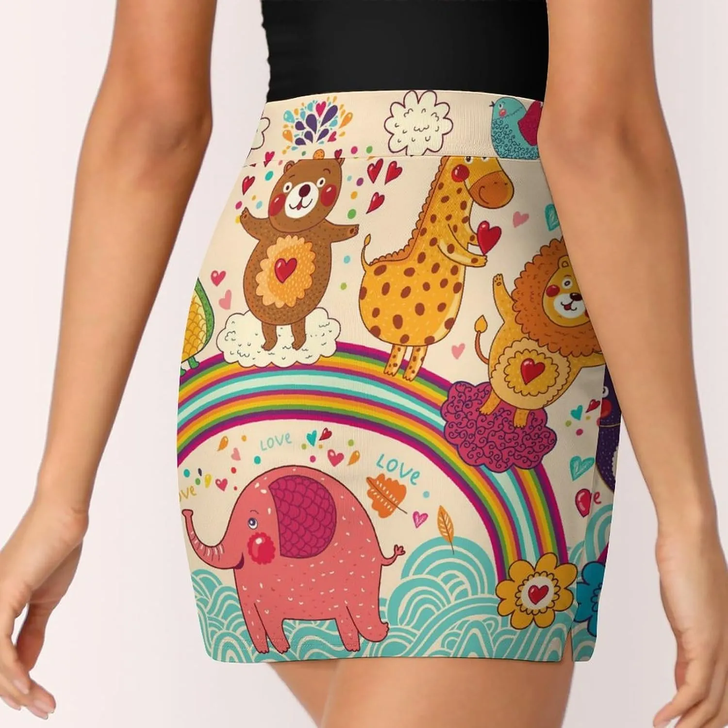 Donnapink Women Yoga Skirt, High Waist A-line Dress Trouser, Running Shorts(S-4XL)