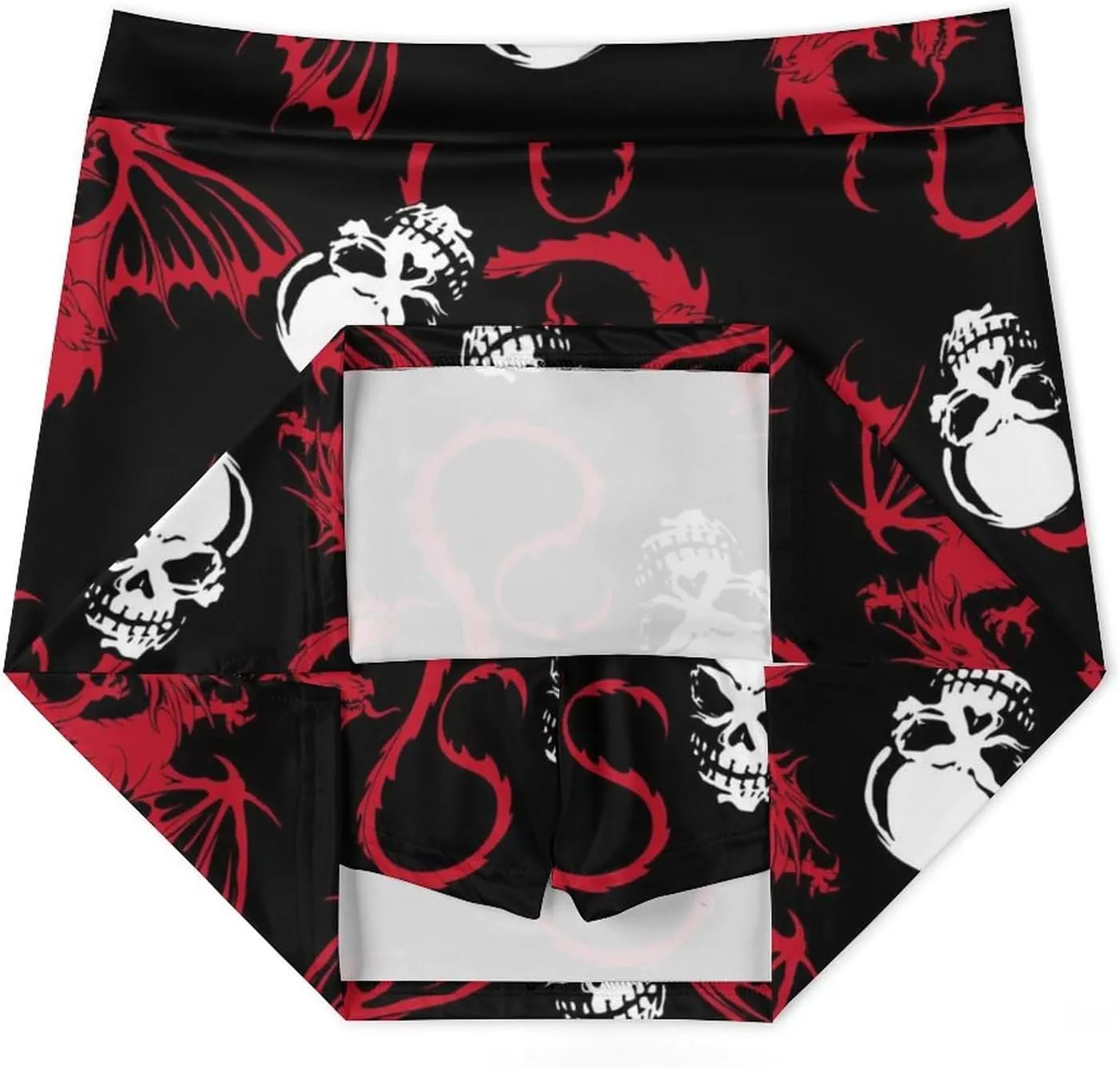 Donnapink Women Yoga Skirt, High Waist A-line Dress Trouser, Running Shorts(S-4XL)