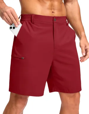 G Gradual Men's Casual Shorts 7"/ 9" Lightweight 4 Pockets Stretch Quick-Dry Summer Shorts for Golf Work Hiking Trips