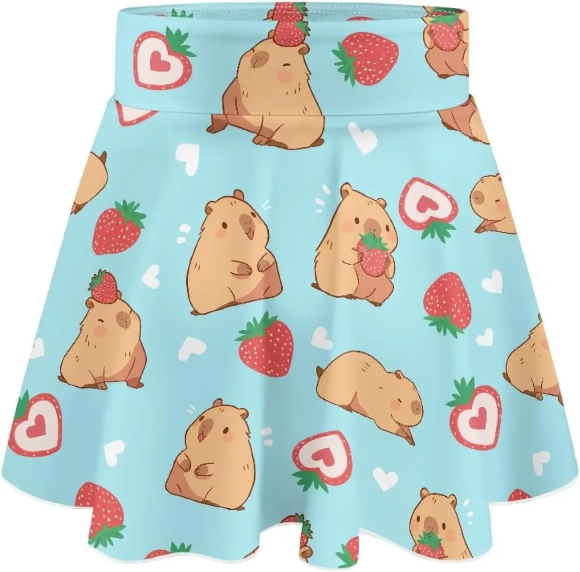 Girls Tennis Skirt with Pockets High Waisted Athletic Skorts Comfy Golf Skirts for Kids
