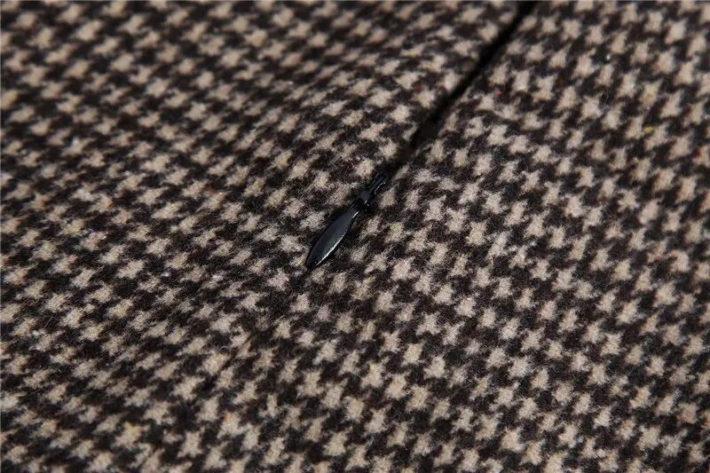 HOUNDSTOOTH CHECK MINI SKIRT