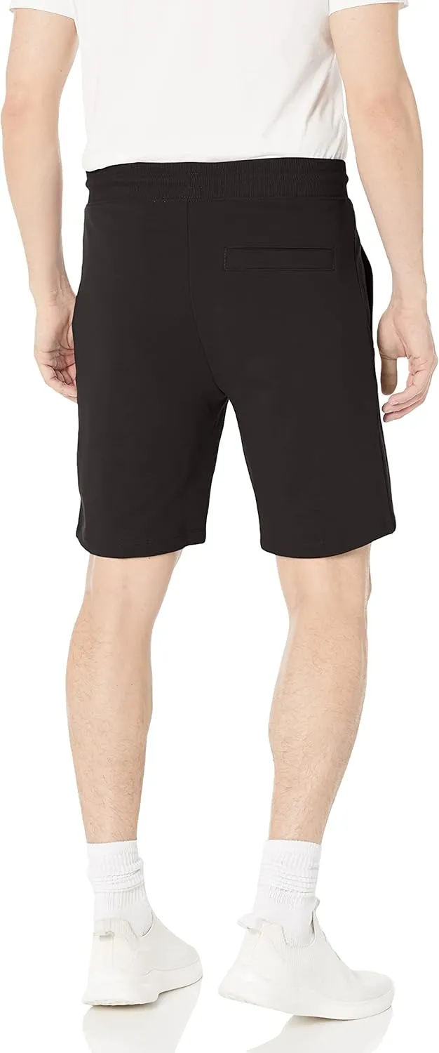 HUGO Men's Big Square Logo Jersey Shorts