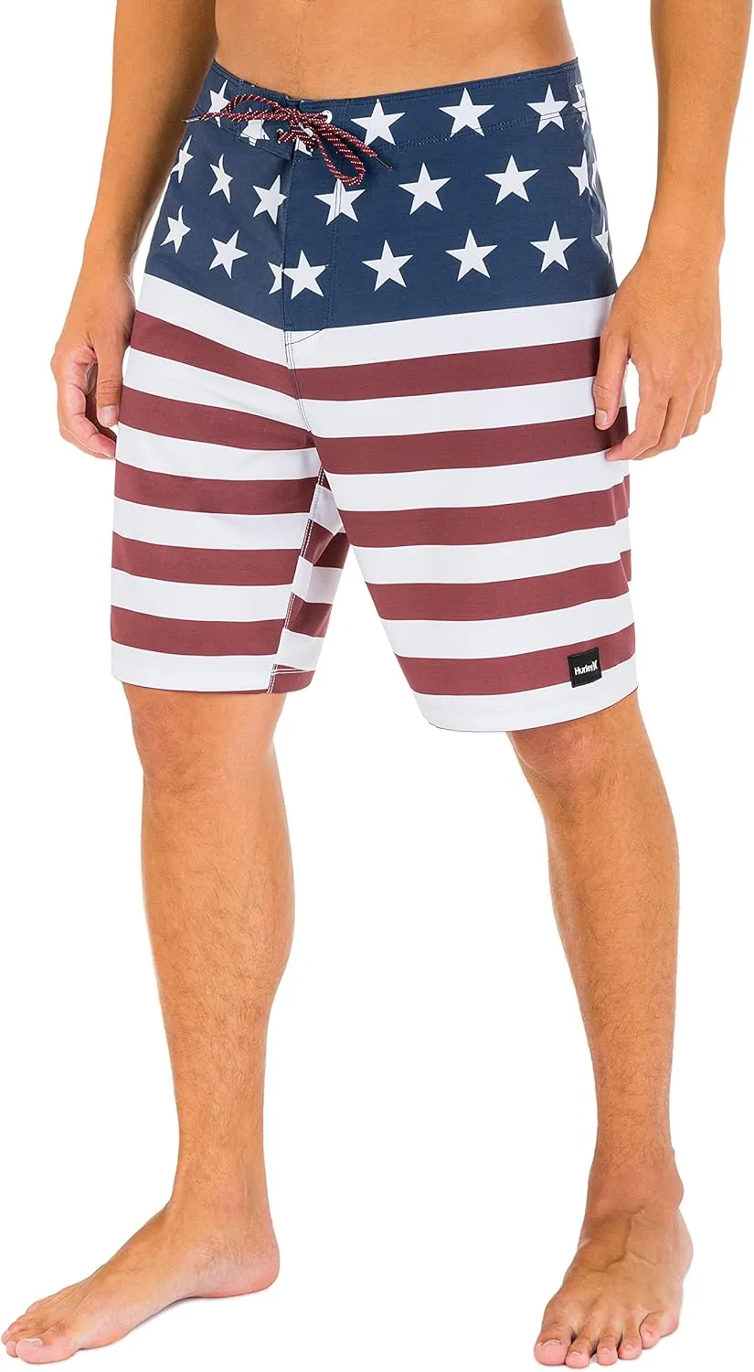 Hurley Men's Printed 20" Stretch Board Shorts