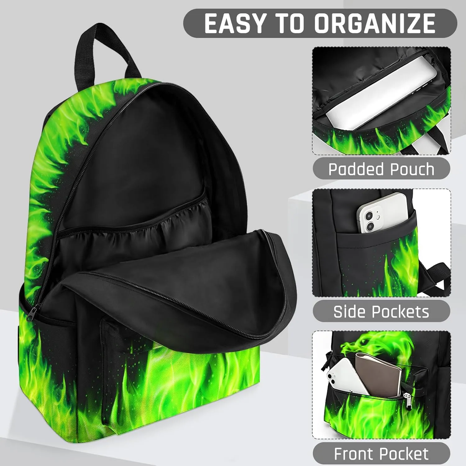Kids Backpack for Boys3PCS Boys Backpack with Lunch Box Set for Children Elementary Middle School StudentsLightweight School Bookbag for Travel and Daily Use