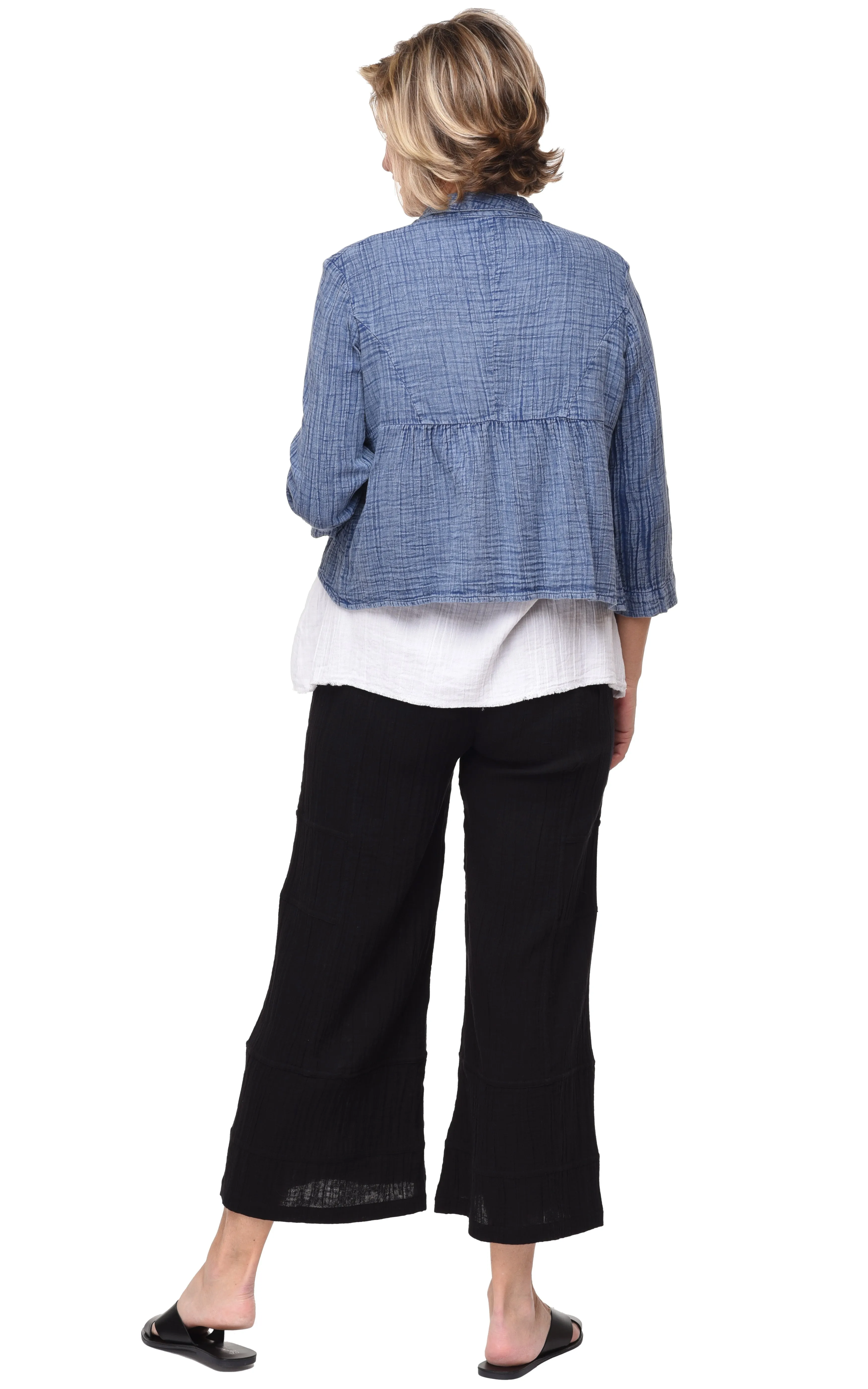 Landon Womens Jacket in French Blue