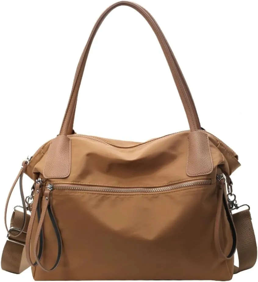 Large Bag for Women Oxford Cloth Tote Casual Hobo Bag Shoulder Bag Satchel Crossbody Bag for Travel Shopping Work