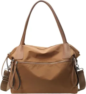 Large Bag for Women Oxford Cloth Tote Casual Hobo Bag Shoulder Bag Satchel Crossbody Bag for Travel Shopping Work