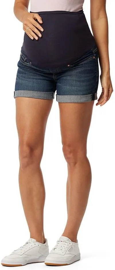 Levi Strauss Signature Gold Women's Maternity Mid-Rise Shortie Shorts