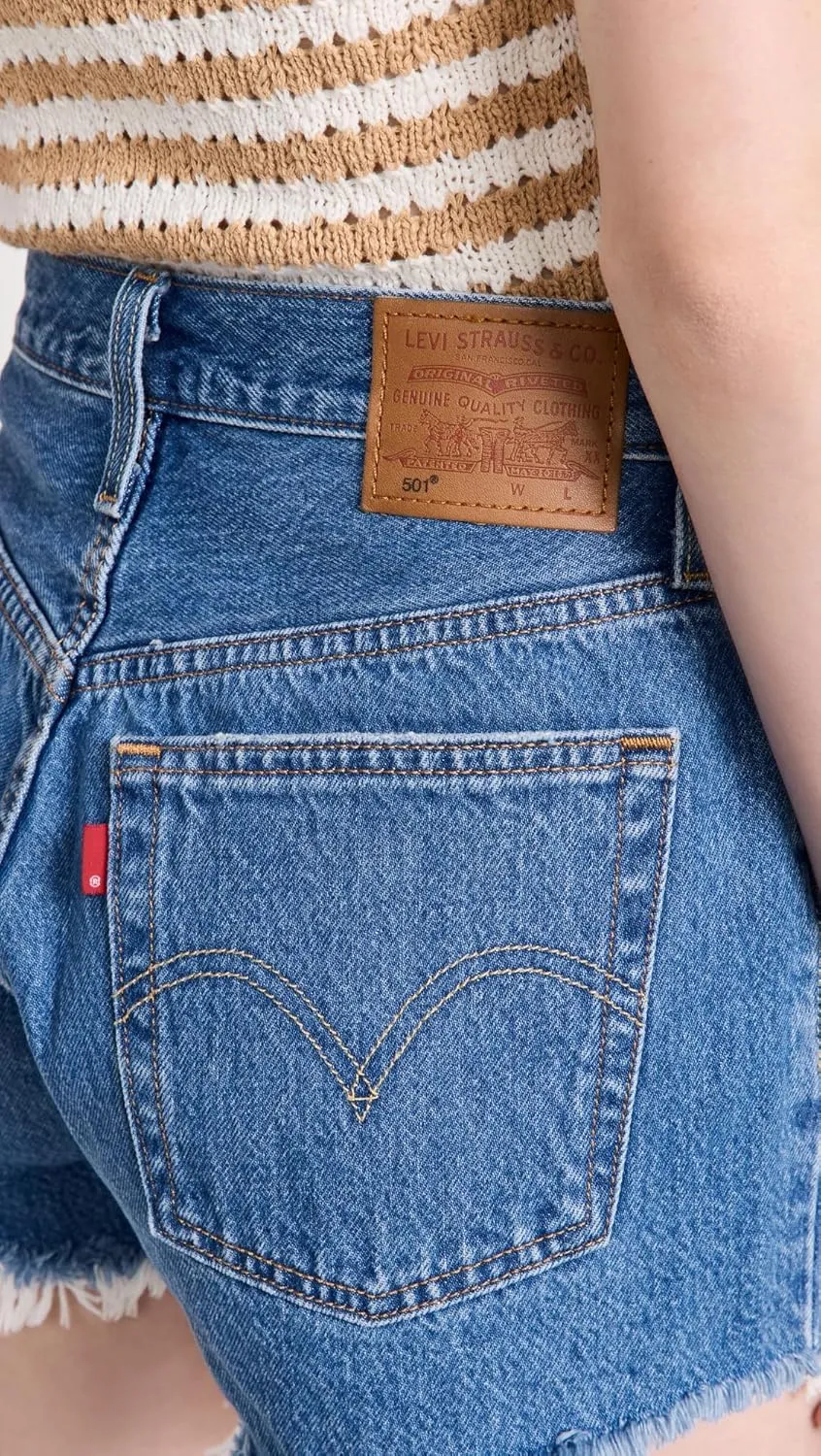 Levi's Women's Premium 501 Original Shorts (Also Available in Plus)