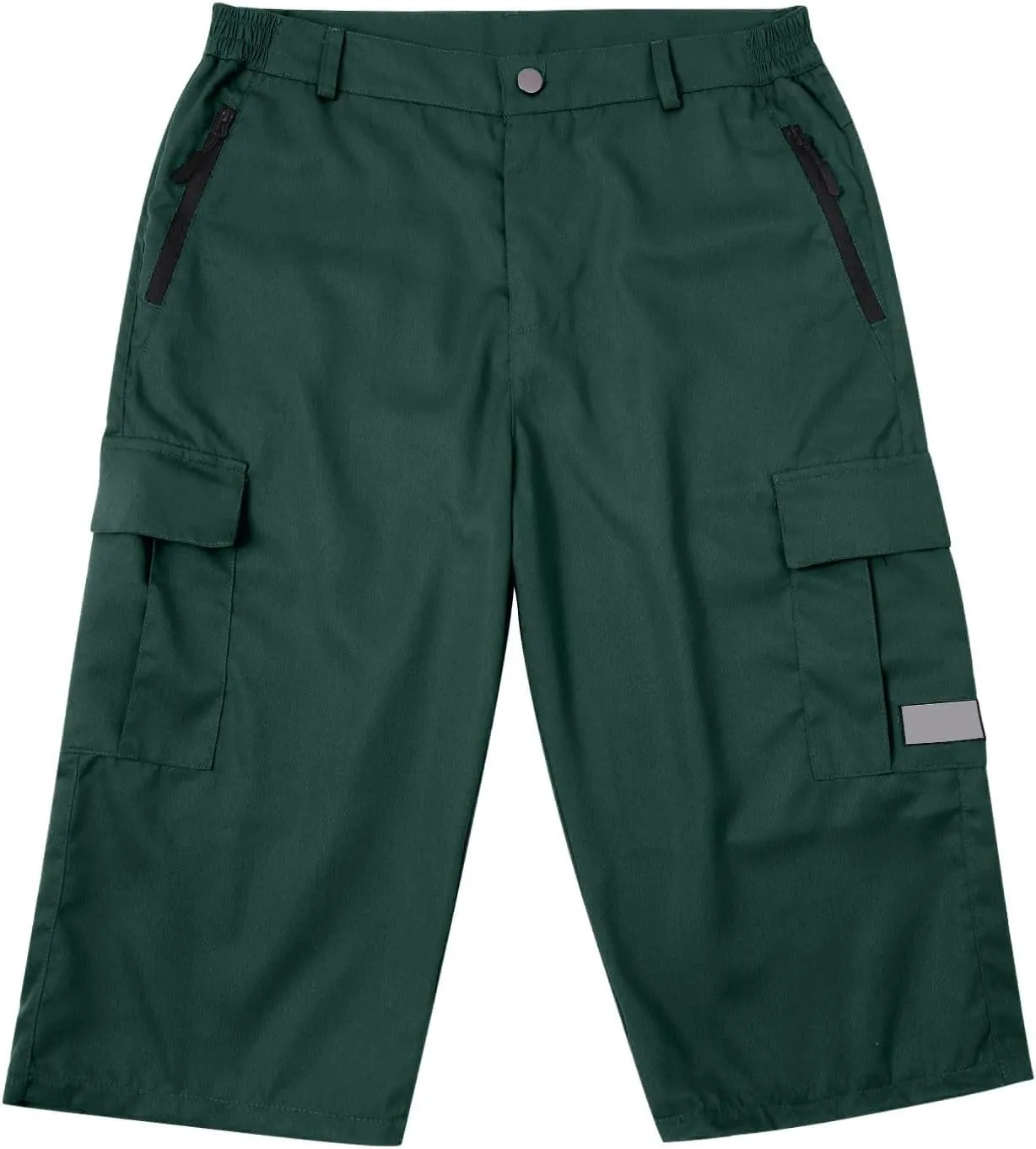 Mens Outdoor Thin Work Climbing Capris Quick Dry Lightweight 3/4 Hiking Walking Shorts Shorts ith Multi Pockets 2024 Fashion