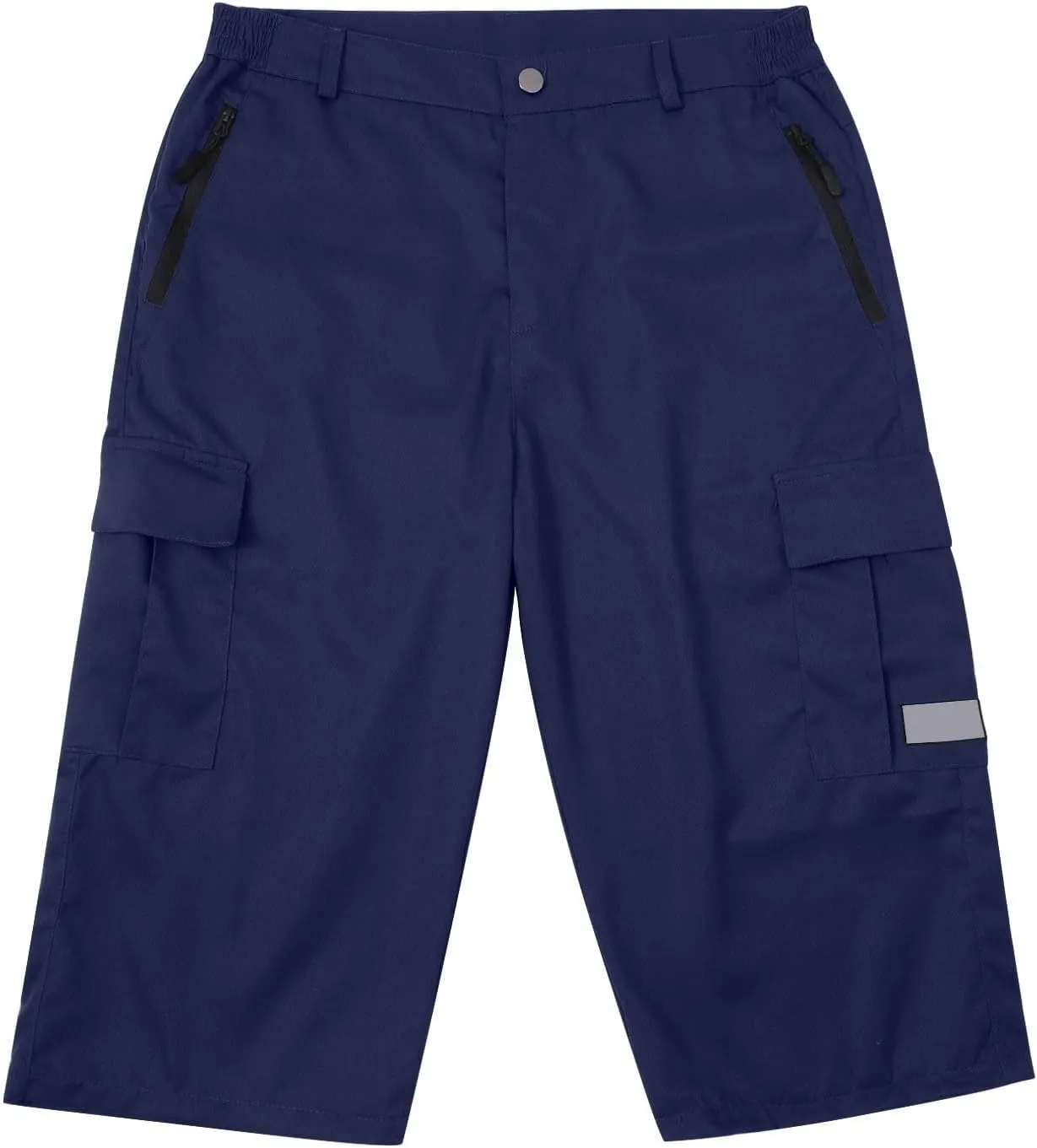 Mens Outdoor Thin Work Climbing Capris Quick Dry Lightweight 3/4 Hiking Walking Shorts Shorts ith Multi Pockets 2024 Fashion