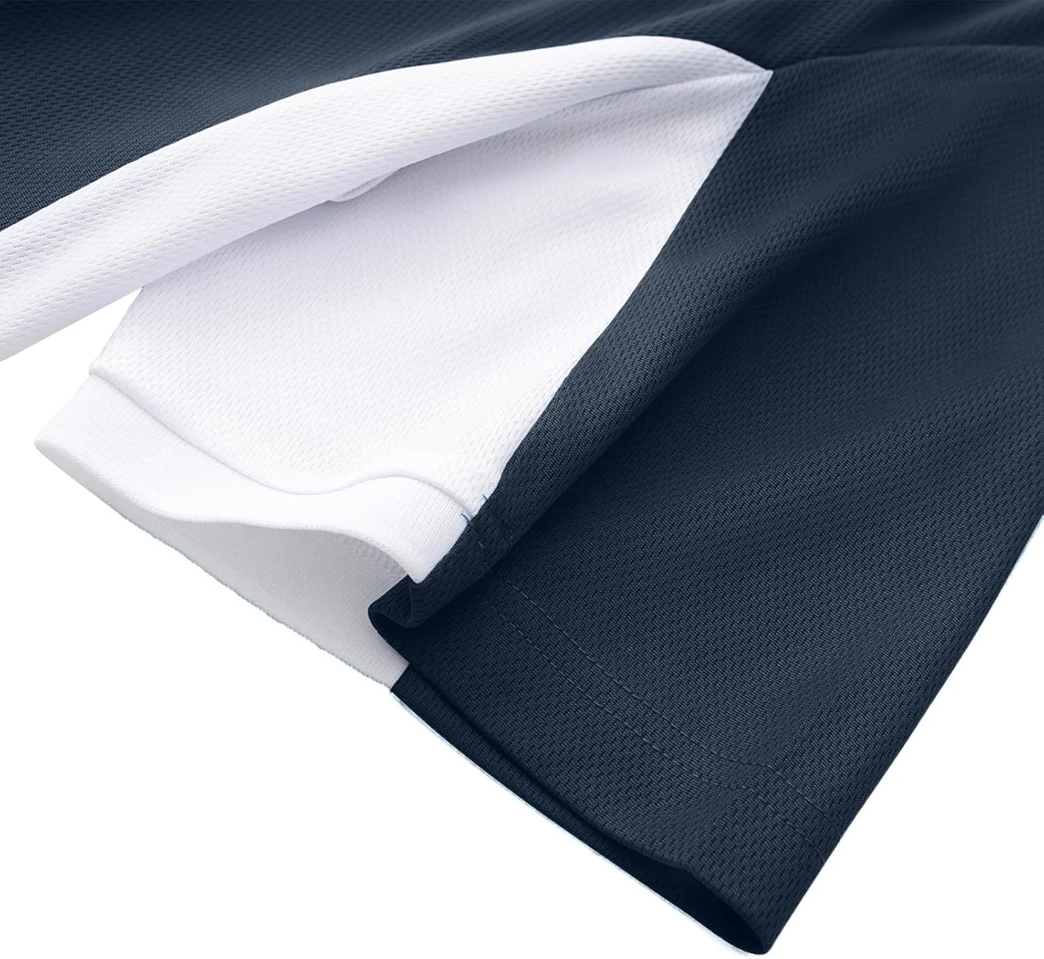 Mens Short Sleeve Golf Polo Shirts Dry Fit Moisture Wicking Performance Casual Sports Polo Shirts for Men
