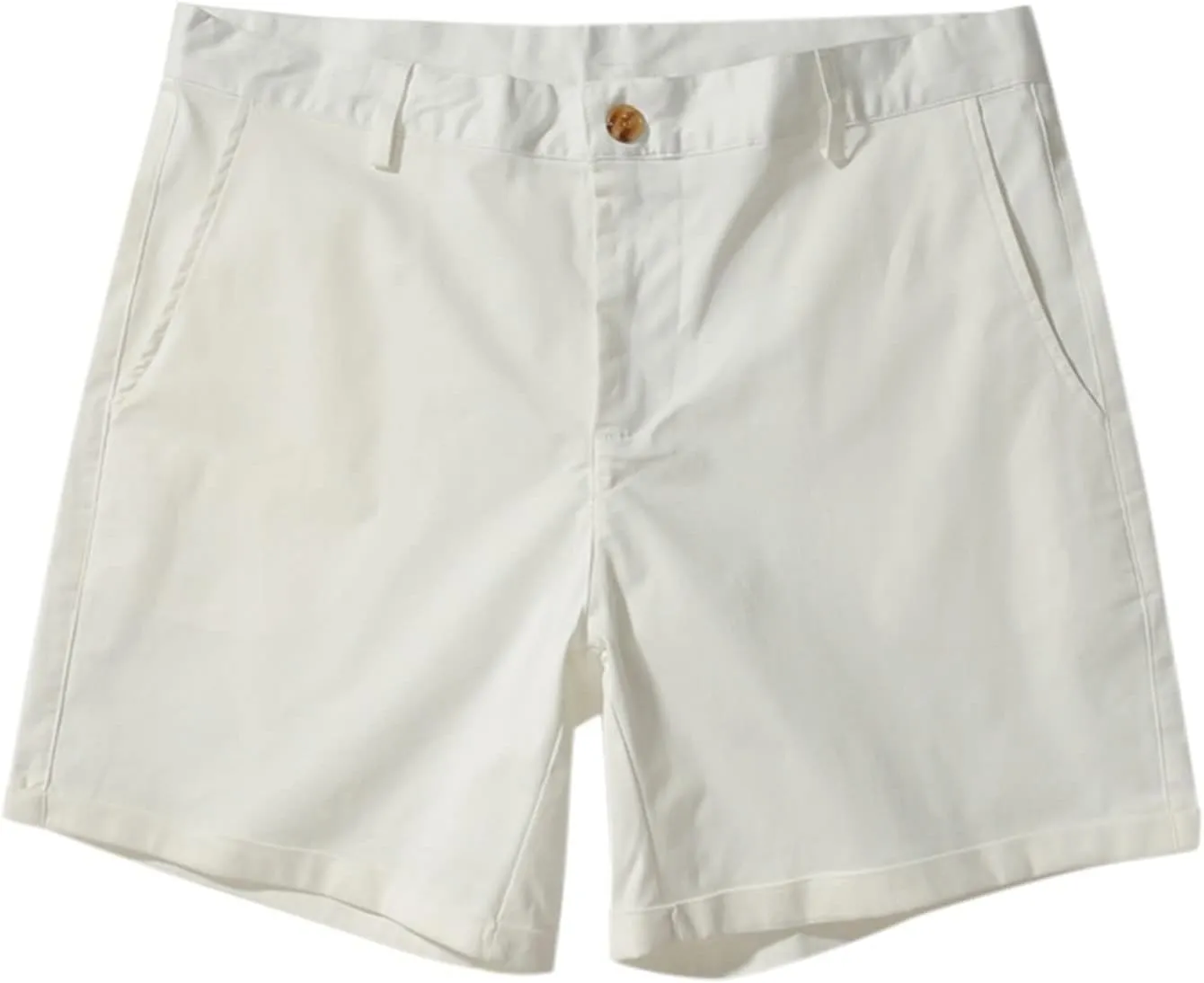 Men's Shorts Slim Fit Flat Front Stretch Casual Short Shorts Outdoor Athletic Workout Running Activewear Pants