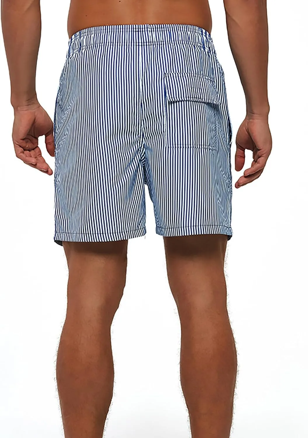 Mens Summer Printed Shorts Holiday Beach Vacation Lightweight Quick Drying Combat Pants Military Tactical Drawstring Bermuda