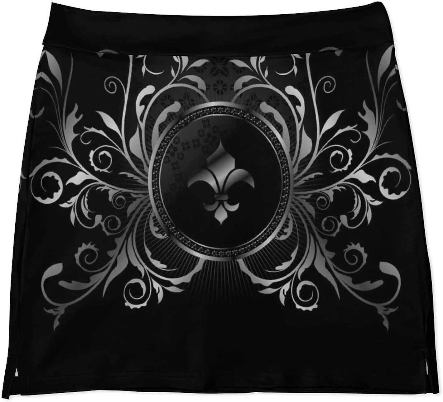 Nugier Women Yoga Skirt, High Waist A-line Dress Trouser, Running Shorts(S-4XL)