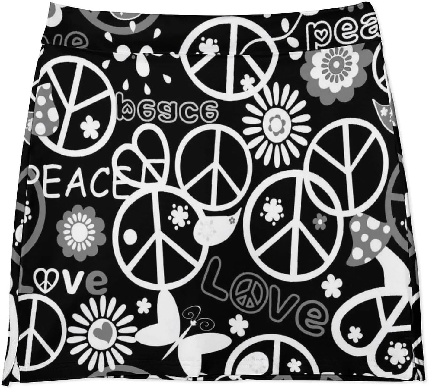 Nugier Women Yoga Skirt, High Waist A-line Dress Trouser, Running Shorts(S-4XL)
