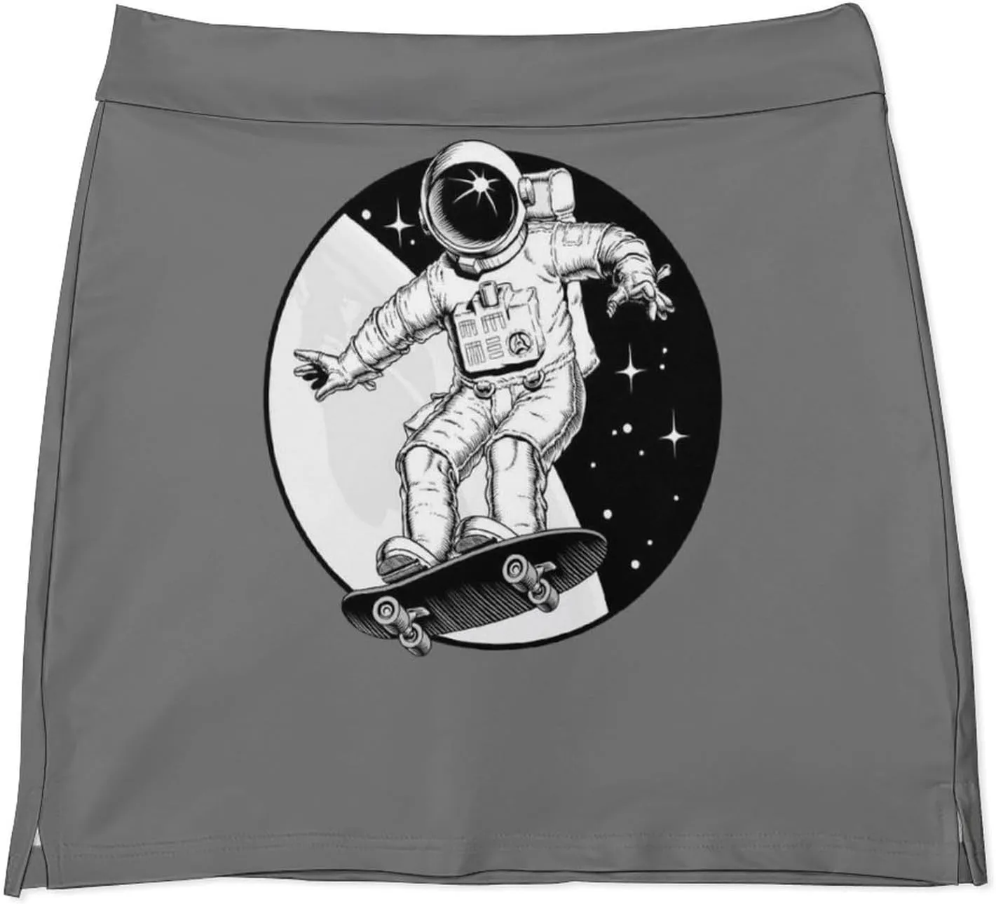 Nugier Women Yoga Skirt, High Waist A-line Dress Trouser, Running Shorts(S-4XL)