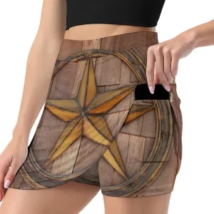Nugier Women Yoga Skirt, High Waist A-line Dress Trouser, Running Shorts(S-4XL)