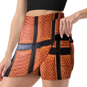 Nugier Women Yoga Skirt, High Waist A-line Dress Trouser, Running Shorts(S-4XL)