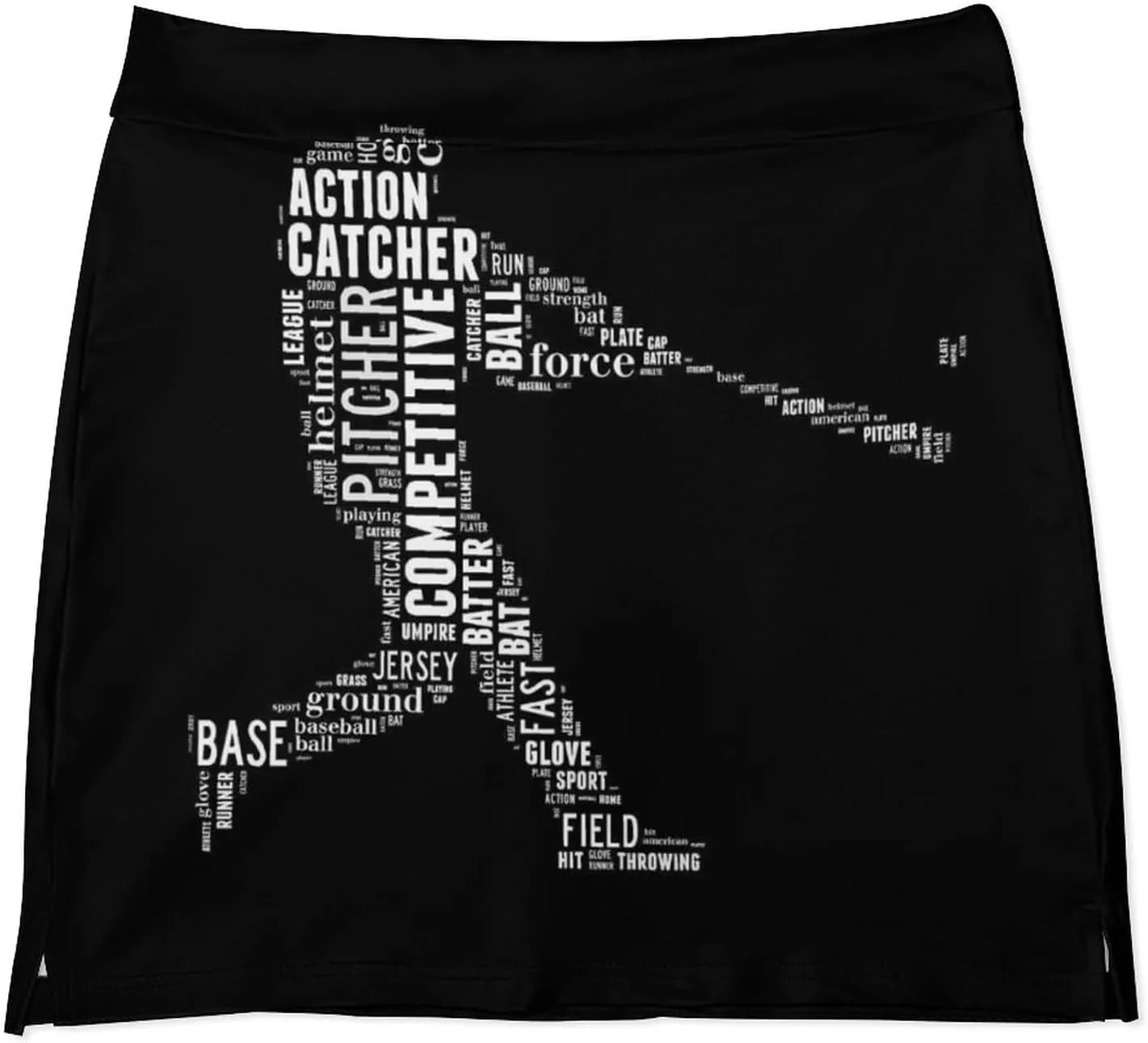 Nugier Women Yoga Skirt, High Waist A-line Dress Trouser, Running Shorts(S-4XL)