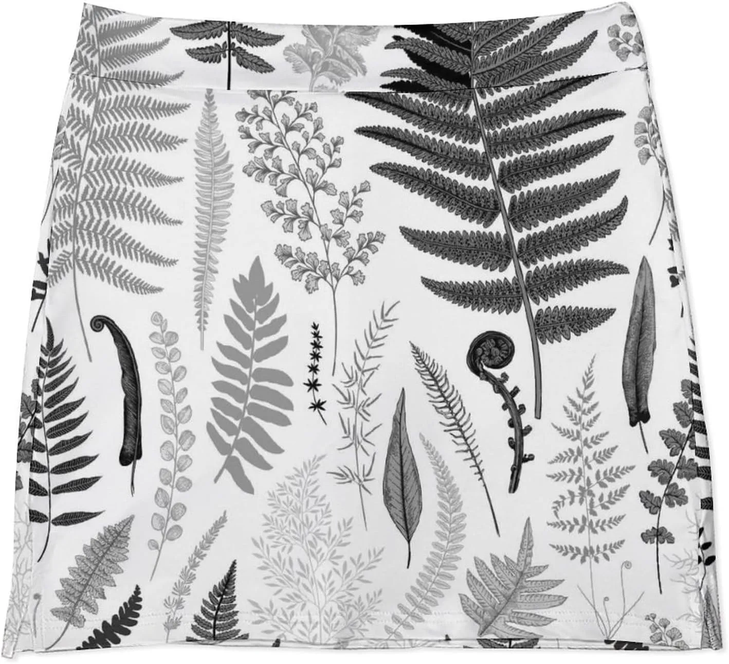 Nugier Women Yoga Skirt, High Waist A-line Dress Trouser, Running Shorts(S-4XL)