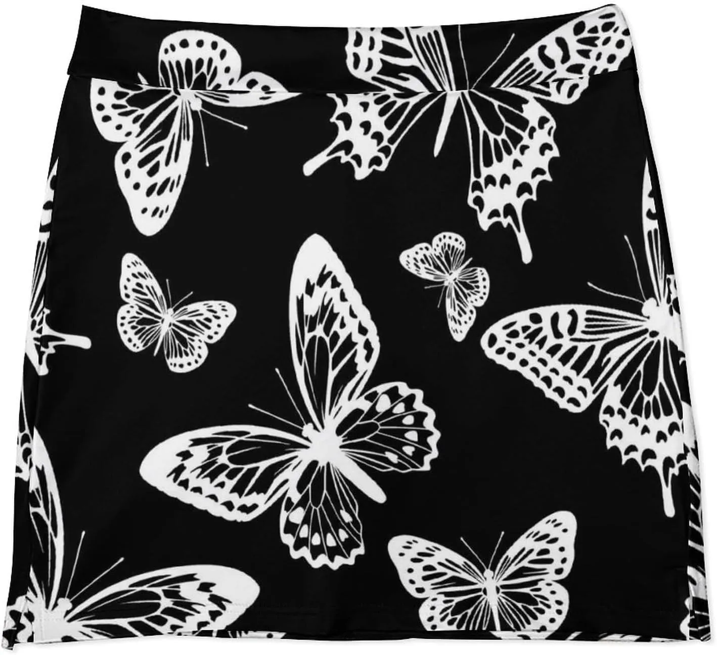 Nugier Women Yoga Skirt, High Waist A-line Dress Trouser, Running Shorts(S-4XL)