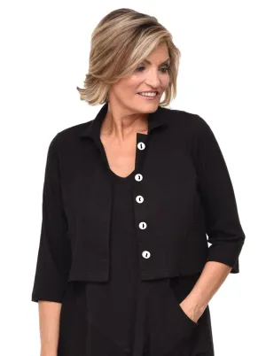 Parker Women's Jacket Top in Black
