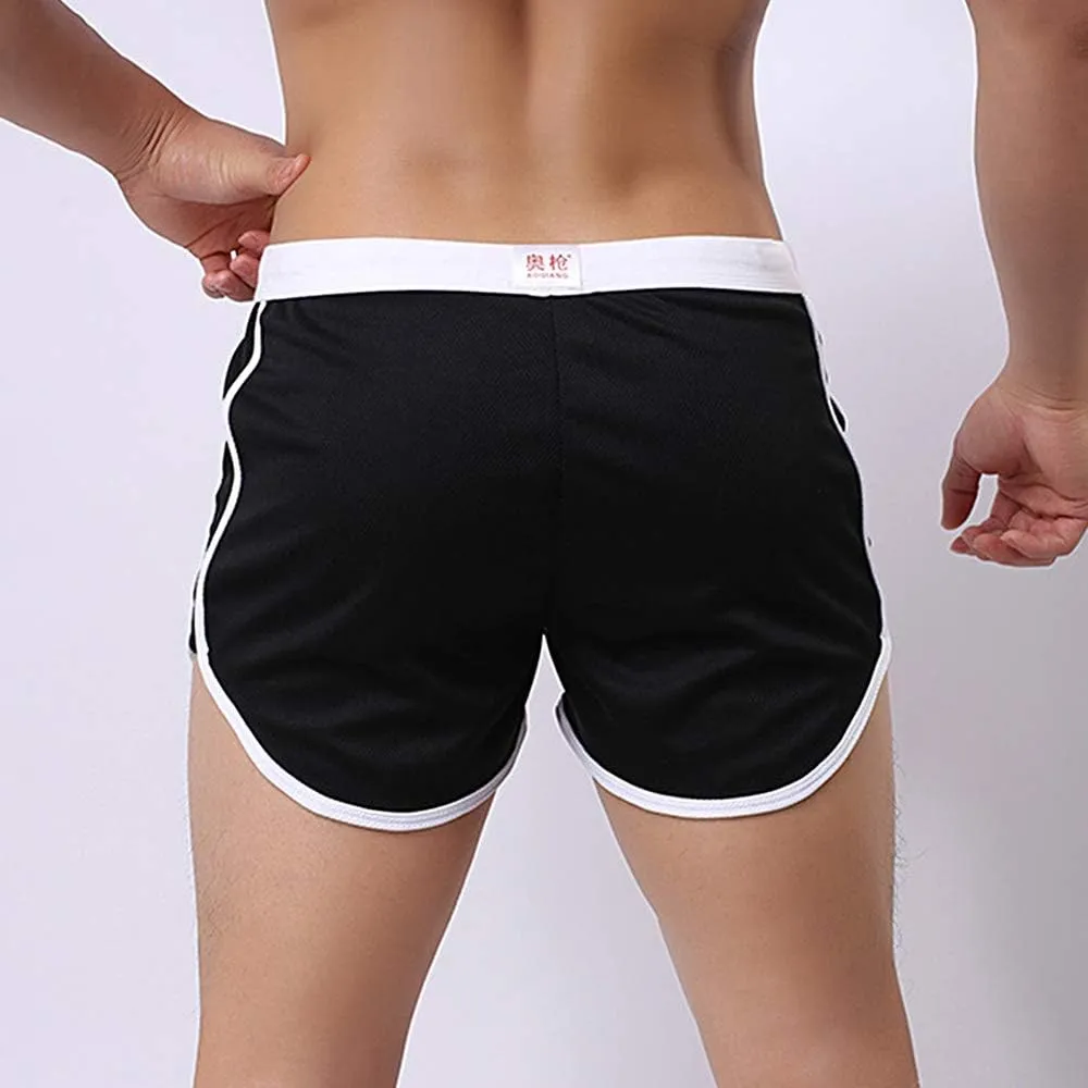 Rexcyril Men's Running Workout Bodybuilding Gym Shorts Athletic Sports Casual Short Pants