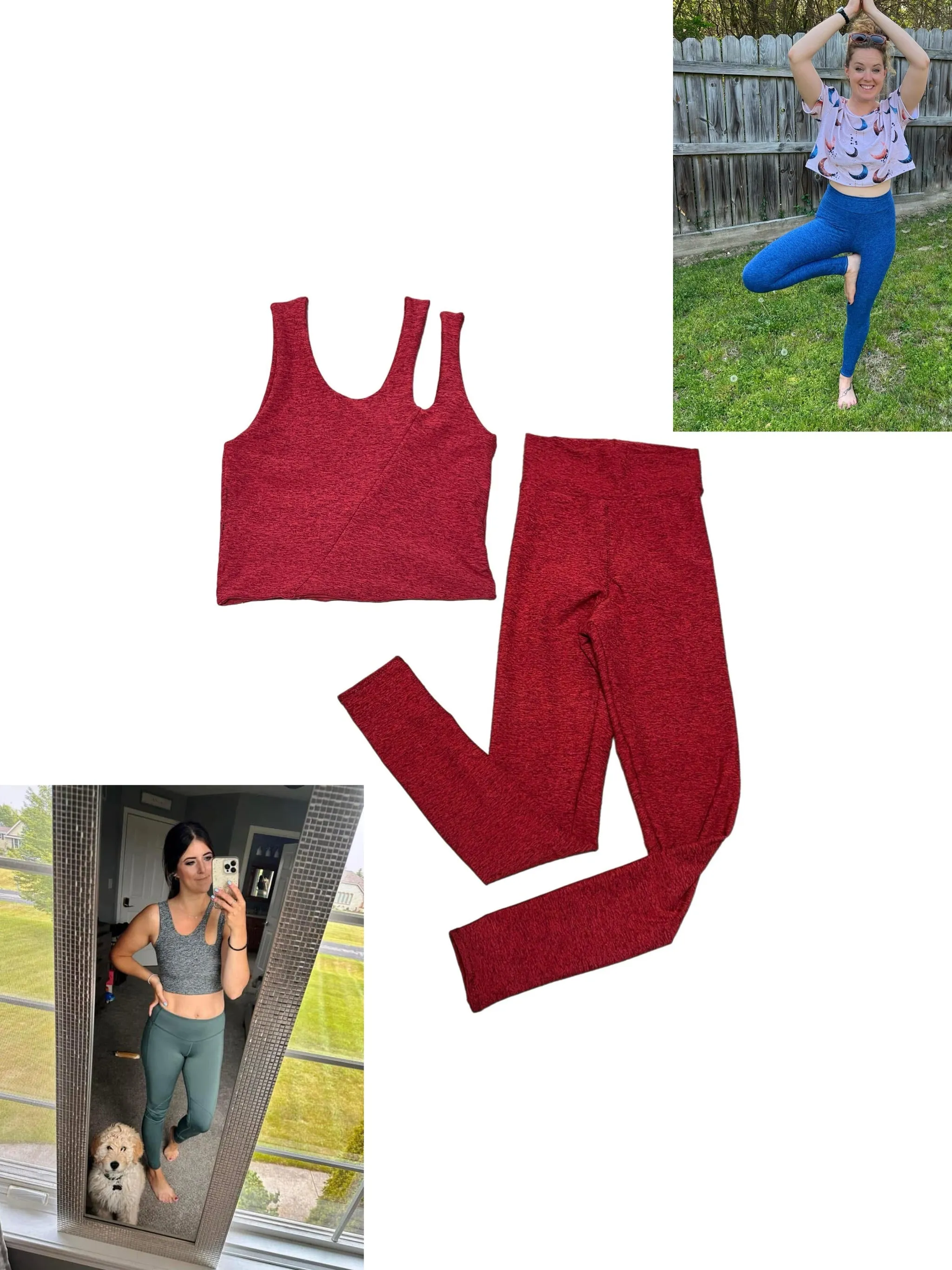 Space Dye Sports Bras (choose style and fabric)